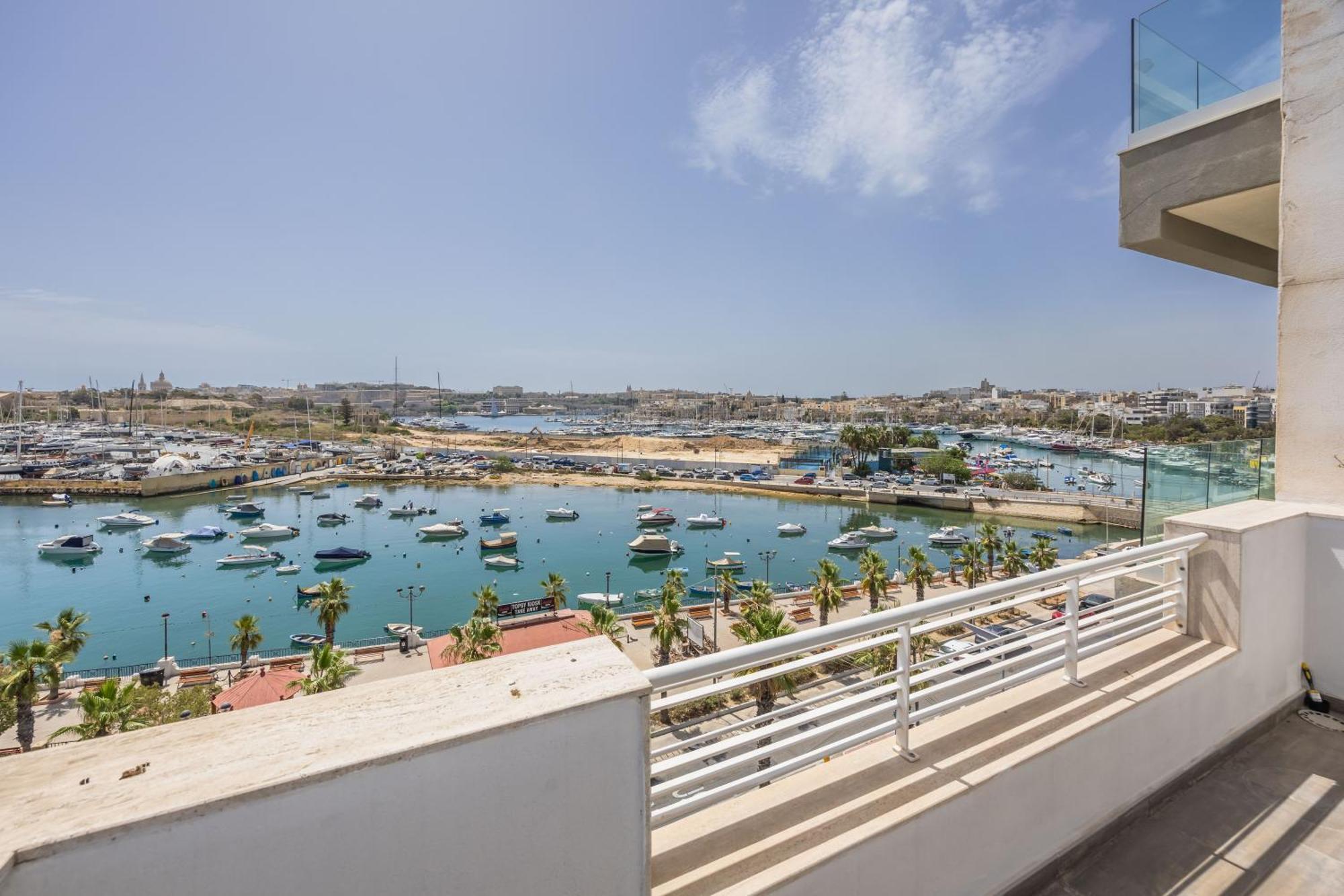 New Duplex Penthouse W Breathtaking Views By Sf Homes Gzira Dış mekan fotoğraf