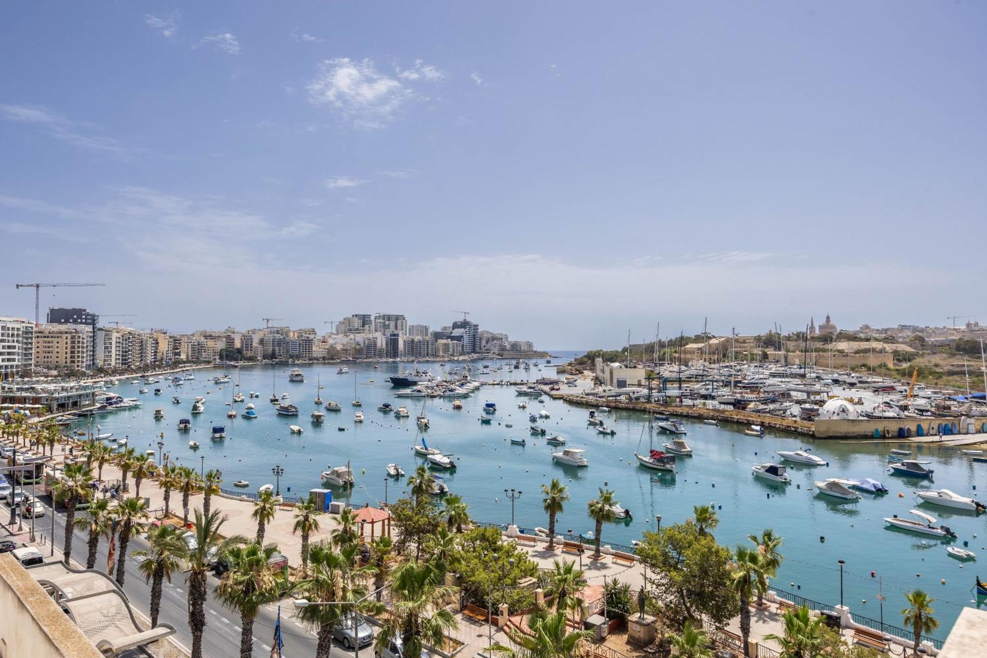 New Duplex Penthouse W Breathtaking Views By Sf Homes Gzira Dış mekan fotoğraf