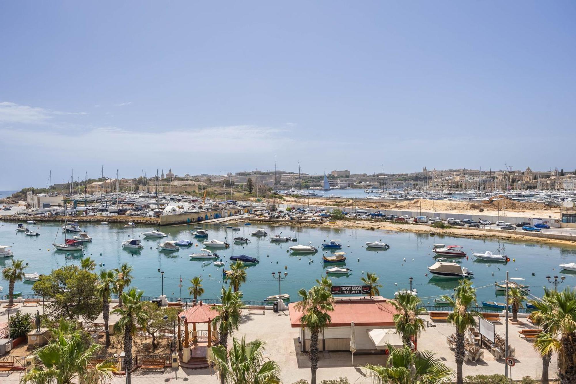 New Duplex Penthouse W Breathtaking Views By Sf Homes Gzira Dış mekan fotoğraf